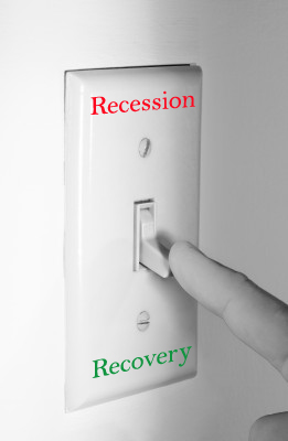 Recession lightswitch