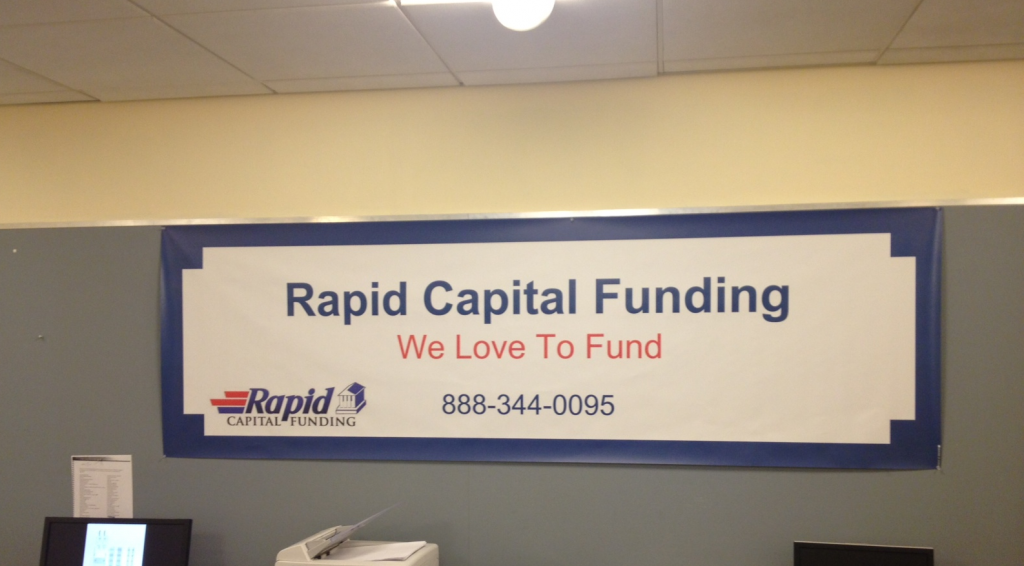 rapid capital funding banner