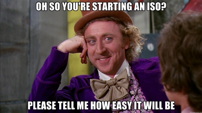 starting an iso