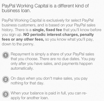 PayPal Working Capital