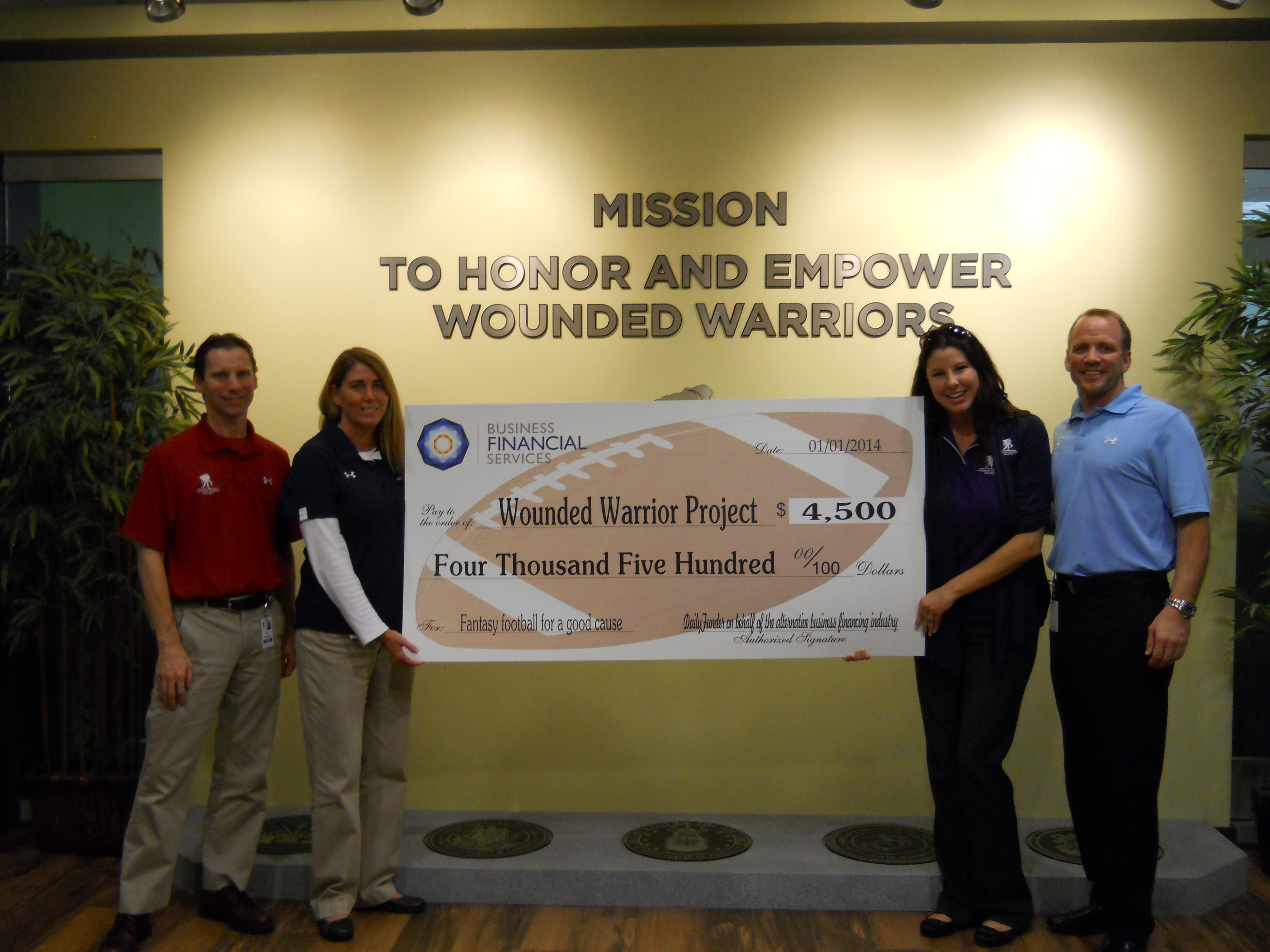 wounded warrior project donation