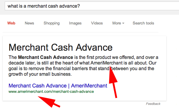 what is a merchant cash advance?