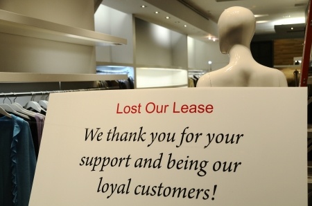 lost our lease