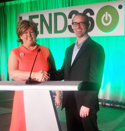 Lisa McGreevy and Sean Murray at Lend360