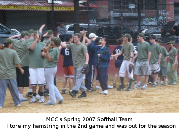MCC Softball Team
