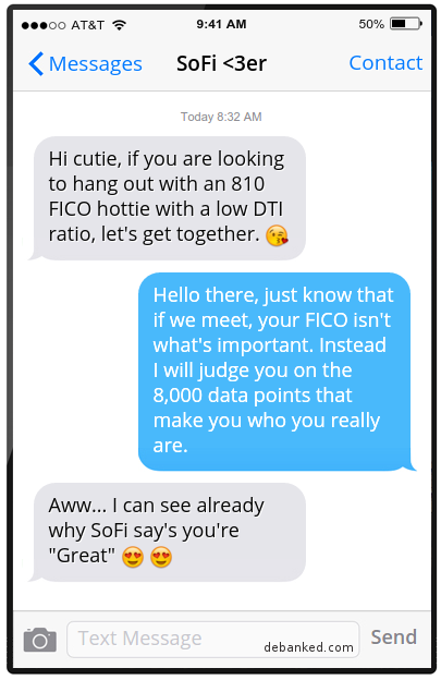 SoFi dating match