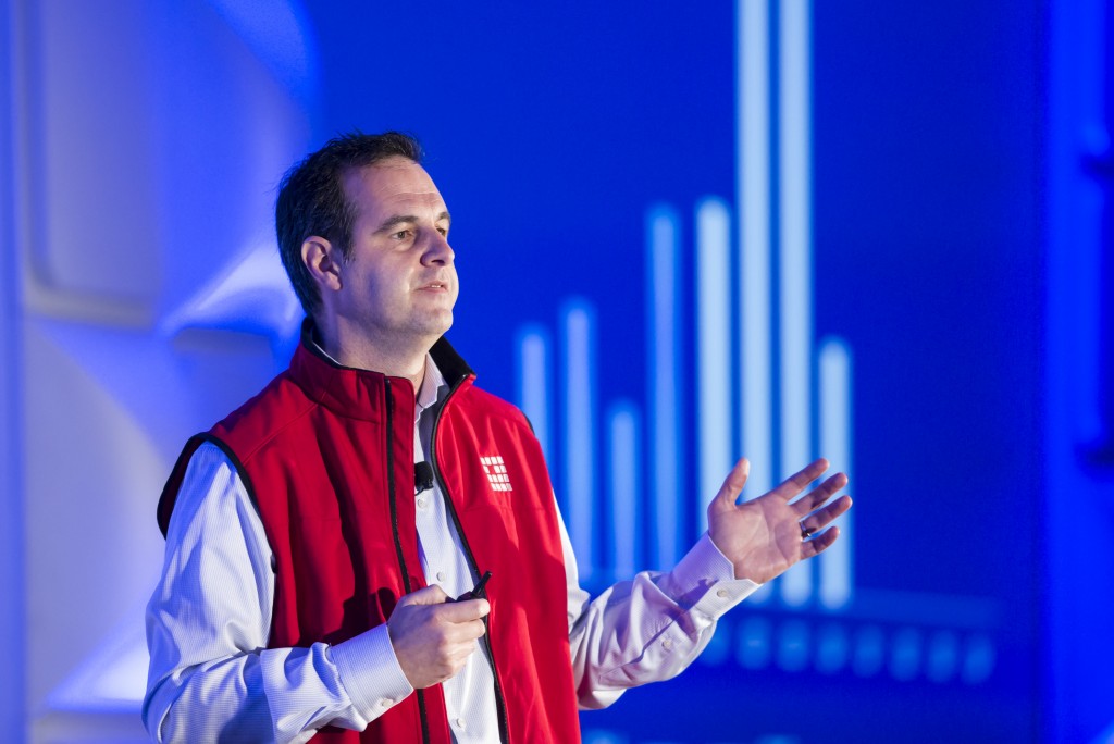 Keynote Presentation by Renaud Laplanche, founder and CEO of Lending Club, at the LendIt USA 2016 conference in San Francisco, California, USA on April 11, 2016. (photo by Gabe Palacio)