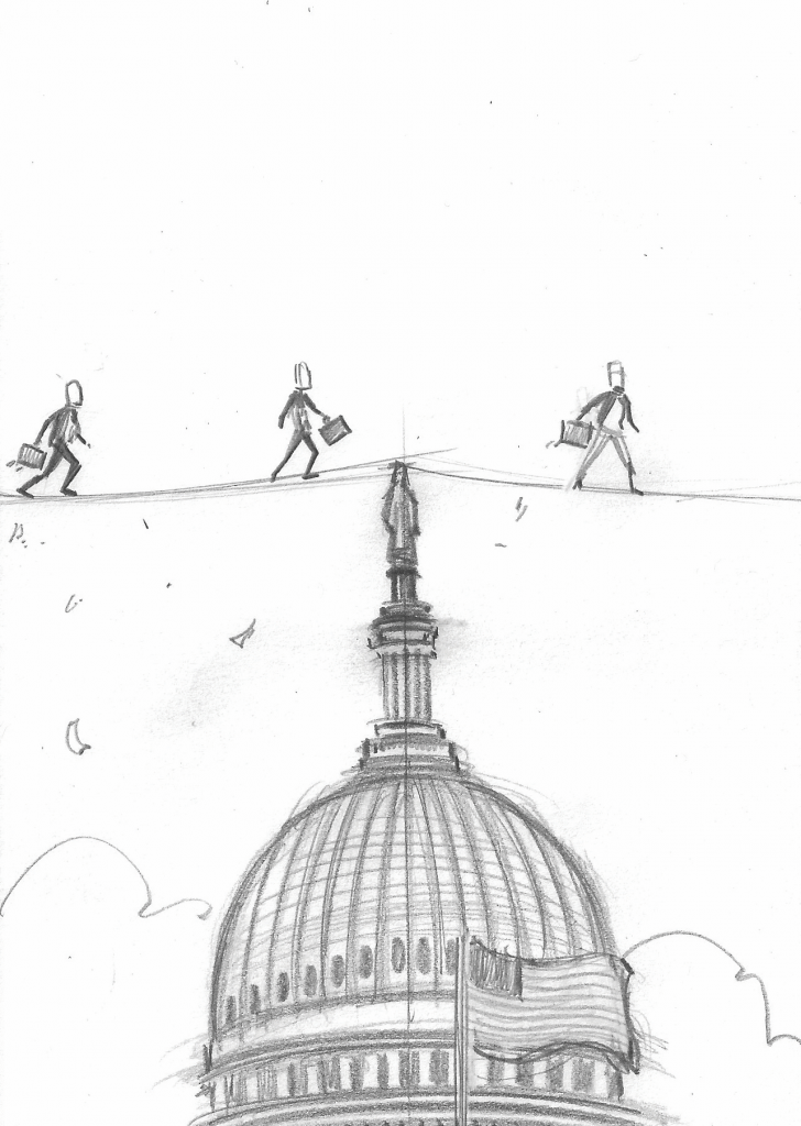 Businesses walking the government tightrope