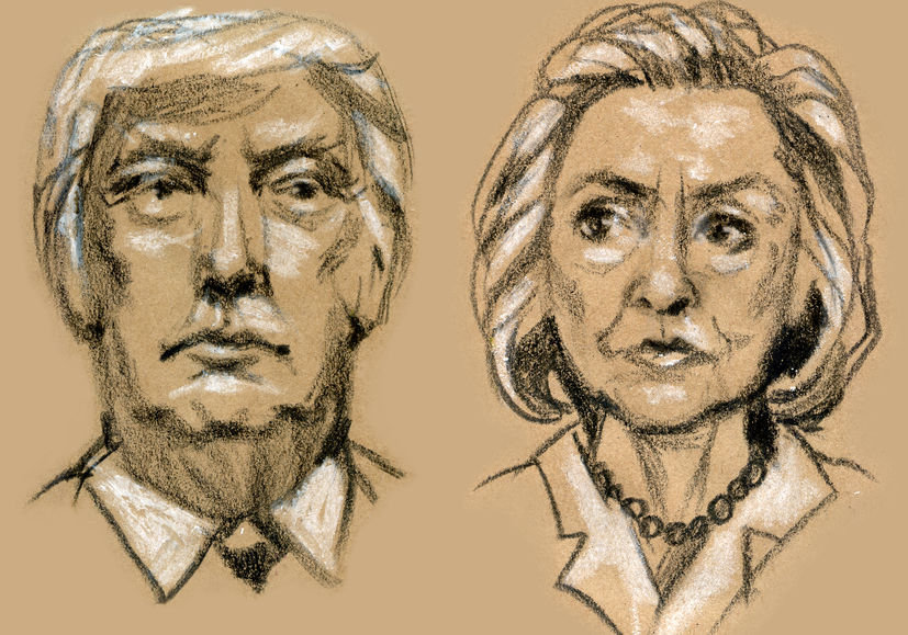 Trump vs Clinton