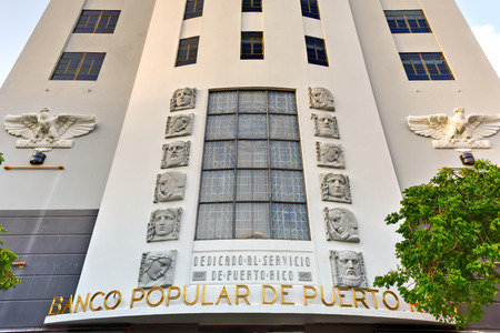 Banco Popular en San Juan, Puerto Rico