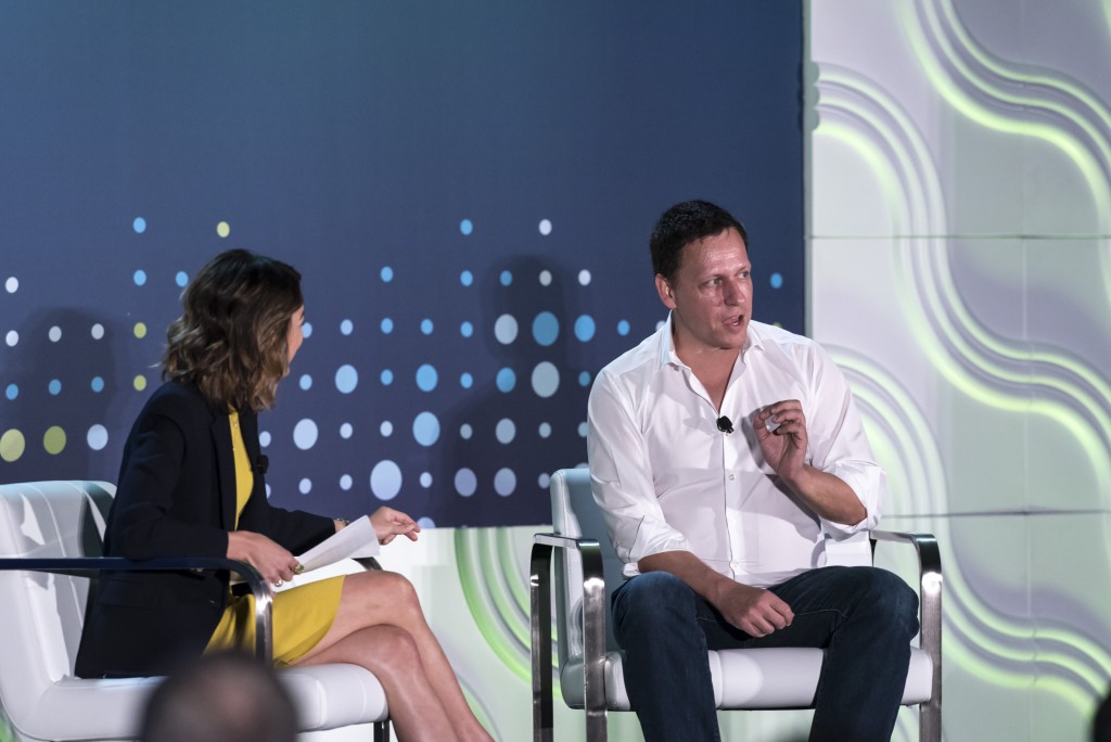 LendIt USA 2016 With Peter Thiel