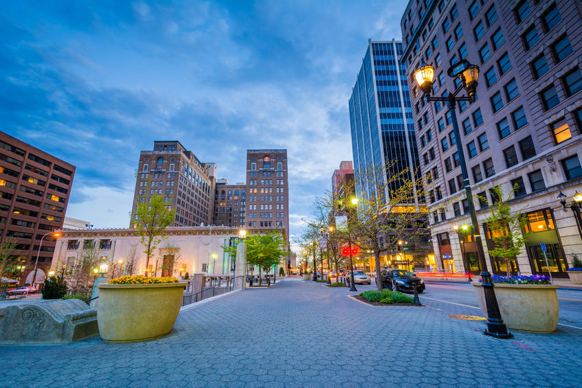 Rodney Square in Wilmington, DE