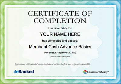 MCA Basics Certificates