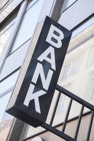 bank sign