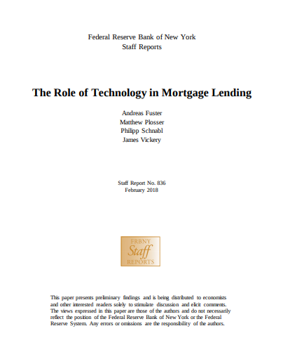 NY Fed Report