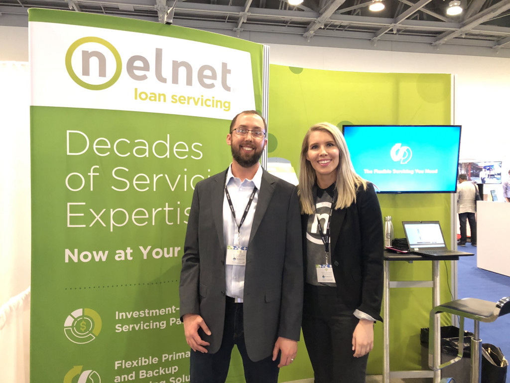 nelnet booth at LendIt Fintech 2018