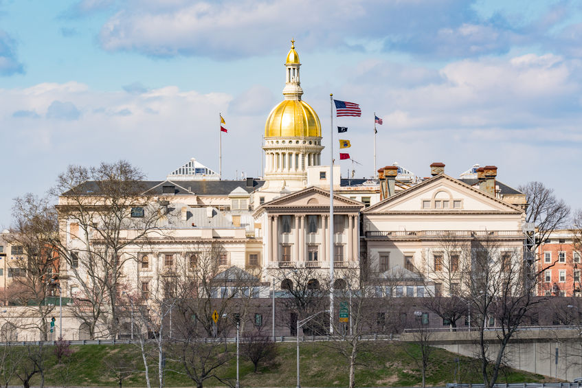 New Jersey Capitol Building in Trenton