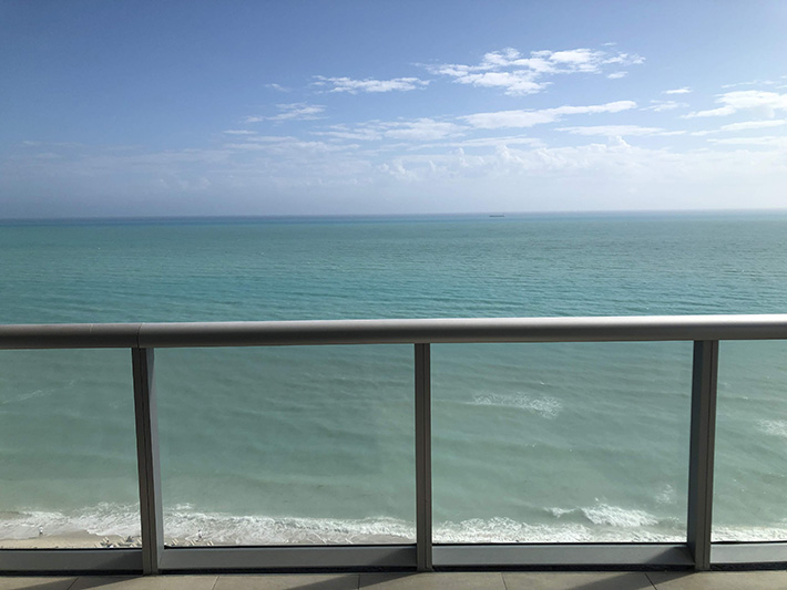 Miami Beach from the Eden Roc