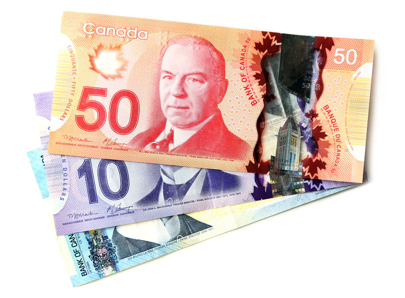 Canadian dollars