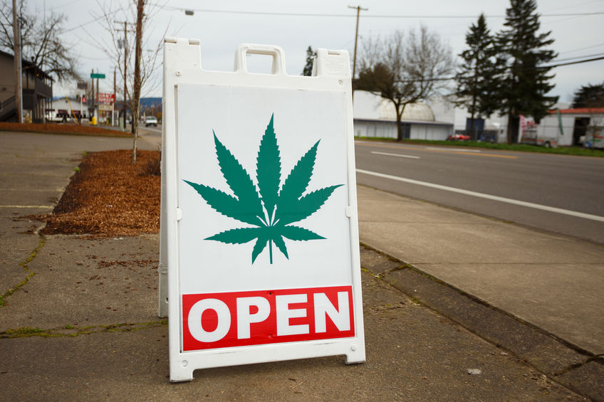 Marijuana Dispensary Sign