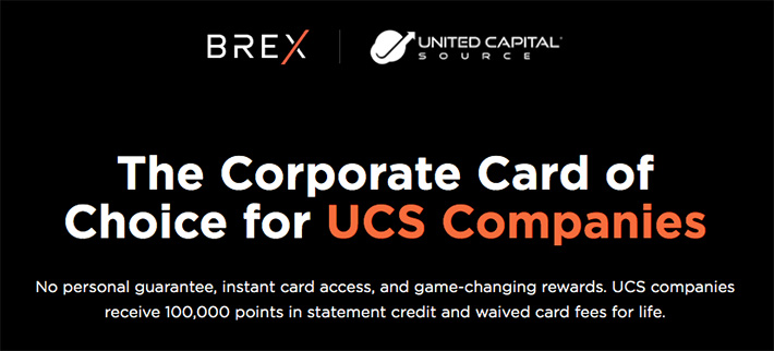 United Capital Source Partners With Brex To Offer Deal On Card Debanked