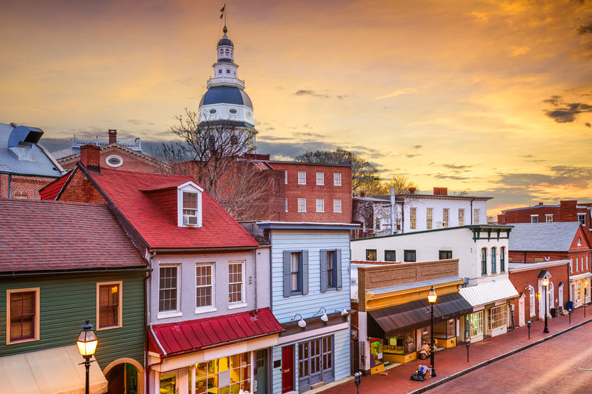 Downtown Annapolis Maryland