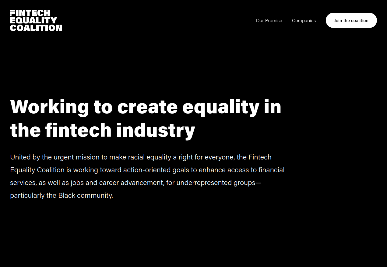 fintech equality