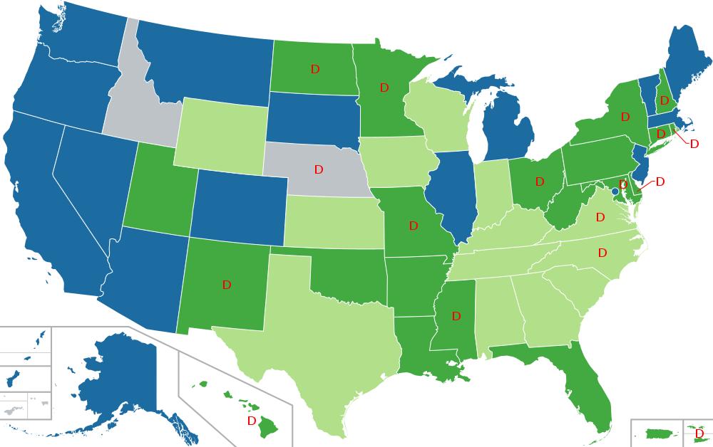 cannabis legalization map