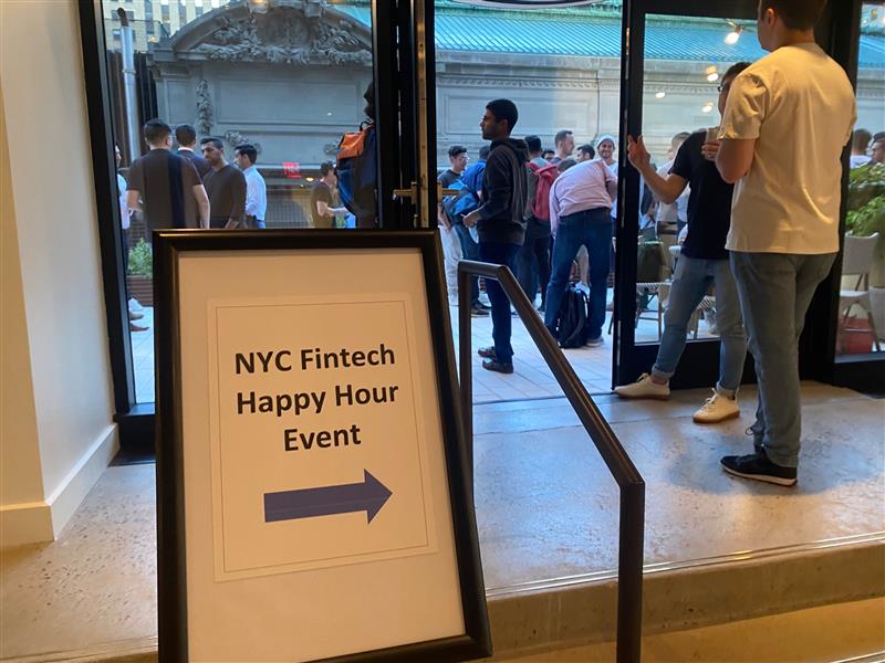 fintech happy hour