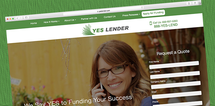 yes lender website