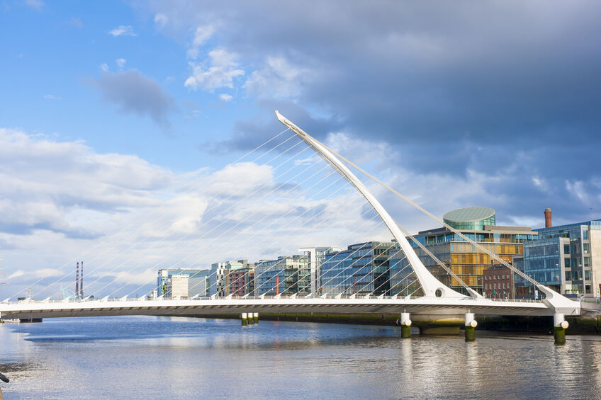Dublin - Samuel Beckett Bridge Dublin