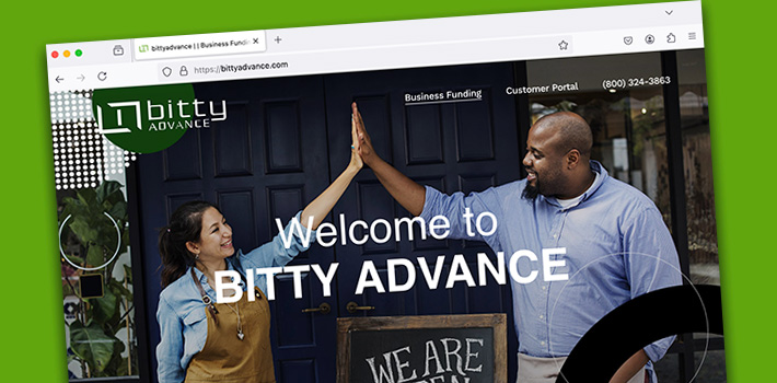 bitty homepage