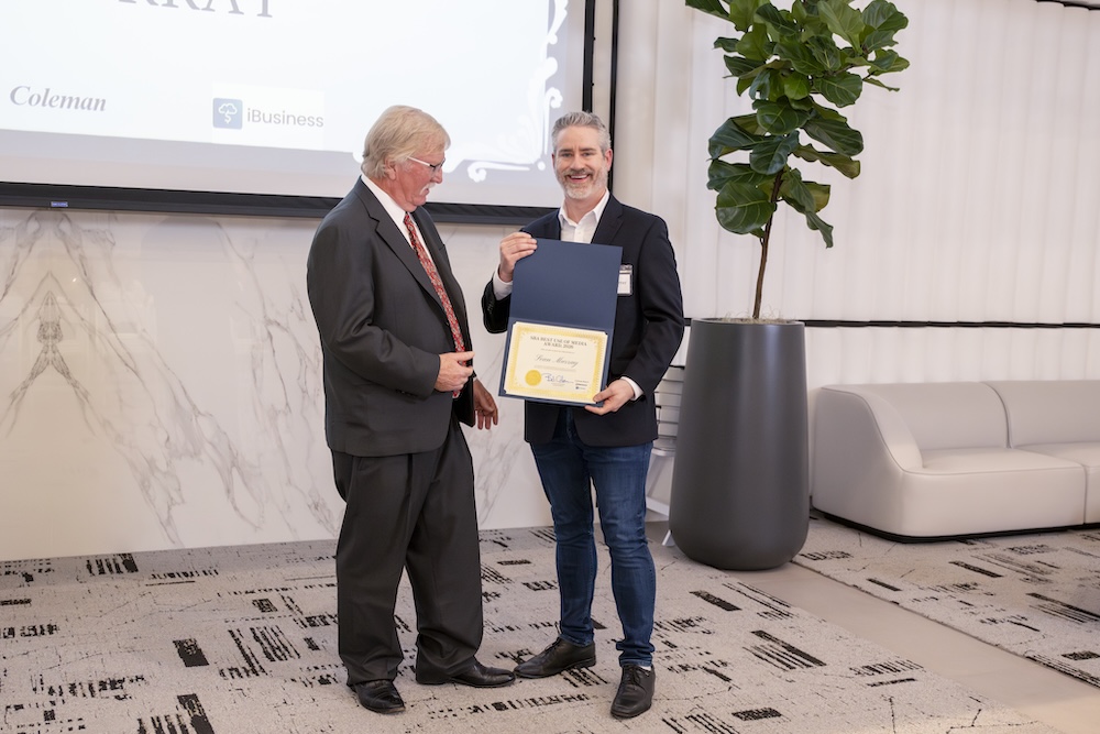 sean murray and bob coleman - coleman awards